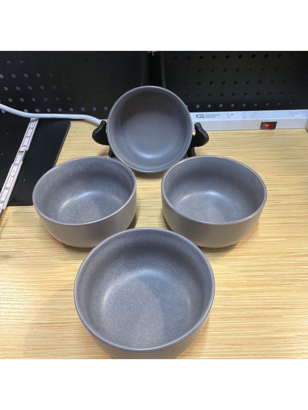 4 set lot Project 62 Tilley Gray  Salad Soup Cereal Bowls *